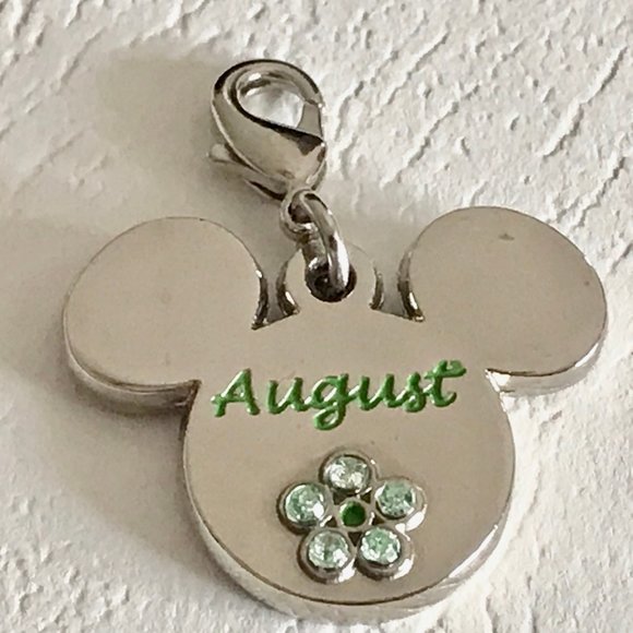 Silver Mickey Mouse Ears Charm Clip On Disney - Picture 6 of 9